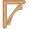Ekena Millwork Westlake Arts and Crafts Rough Sawn Bracket w/ Offset Brace, Western Red Cedar, 8"W x 36"D x 44"H BKT0806X36X44WTL03RWR - alternate 2
